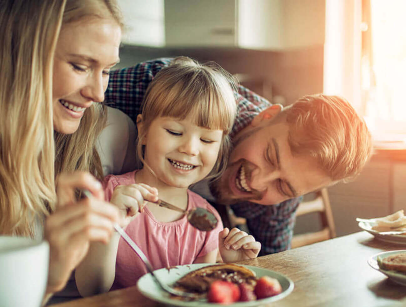 Fria familj glutenfri frukost