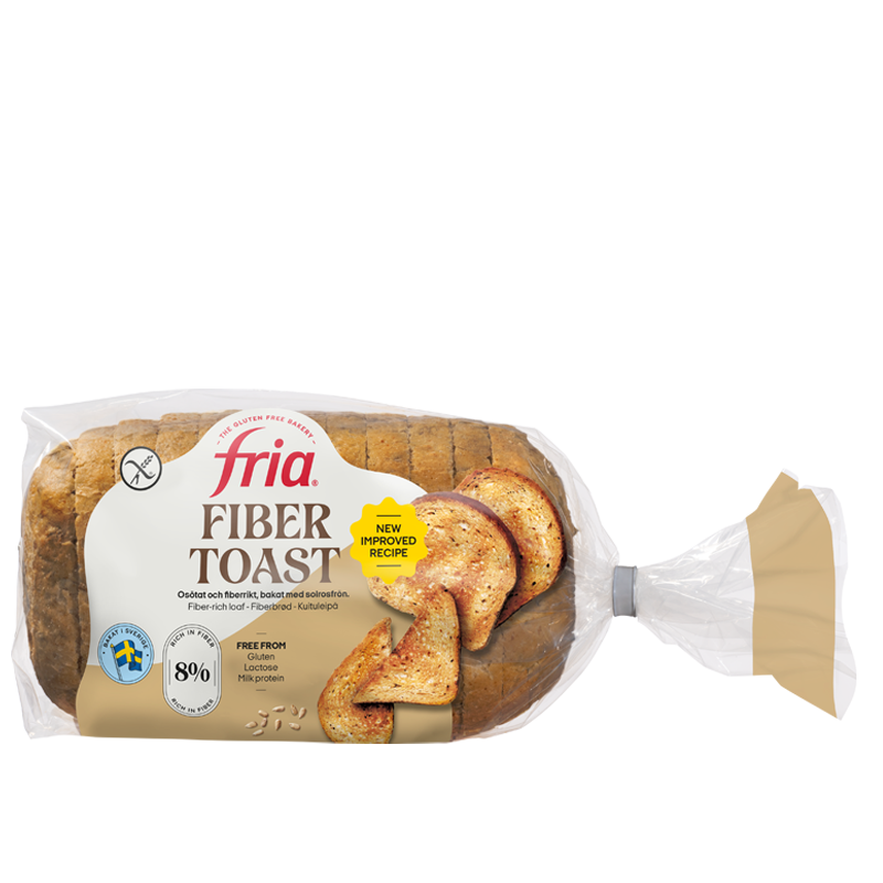 Glutenfri Fiber Toast