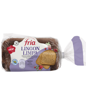 Glutenfri lingonlimpa
