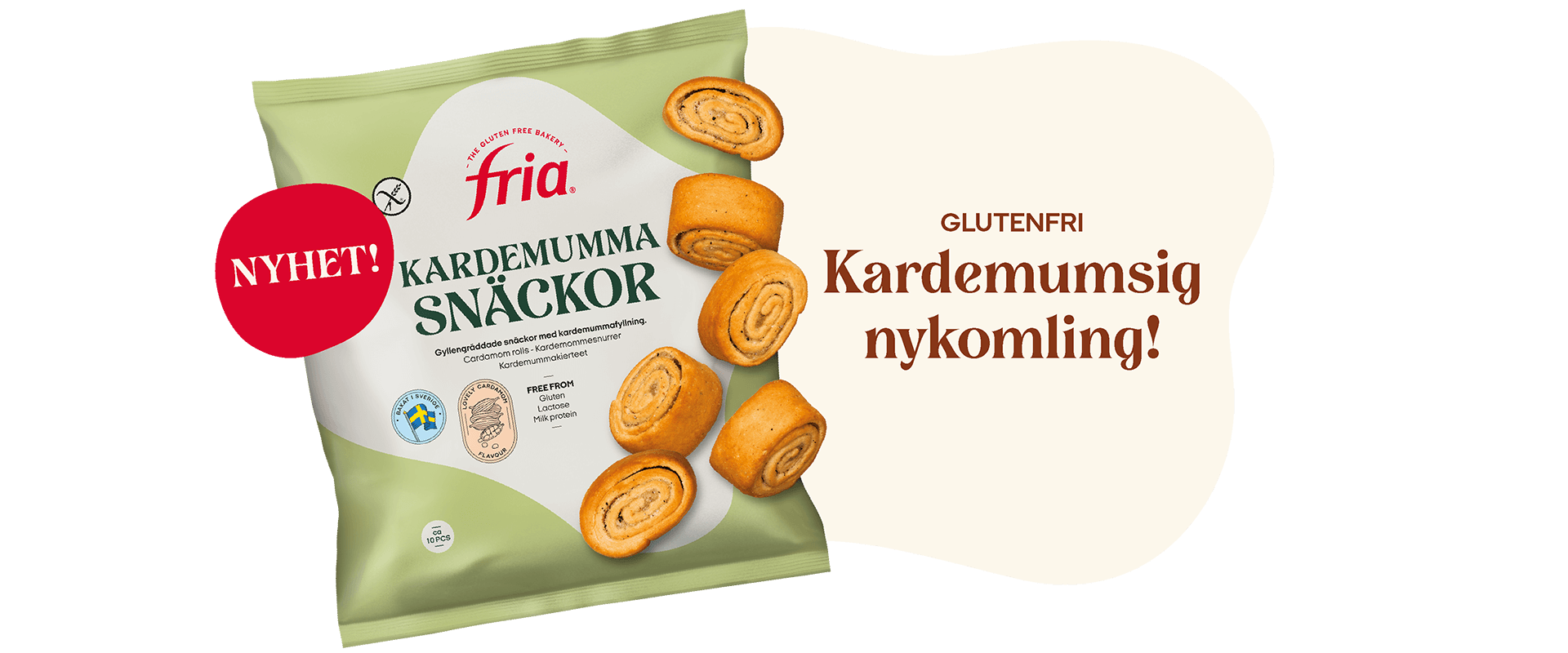 Glutenfria Kardemummasnäckor