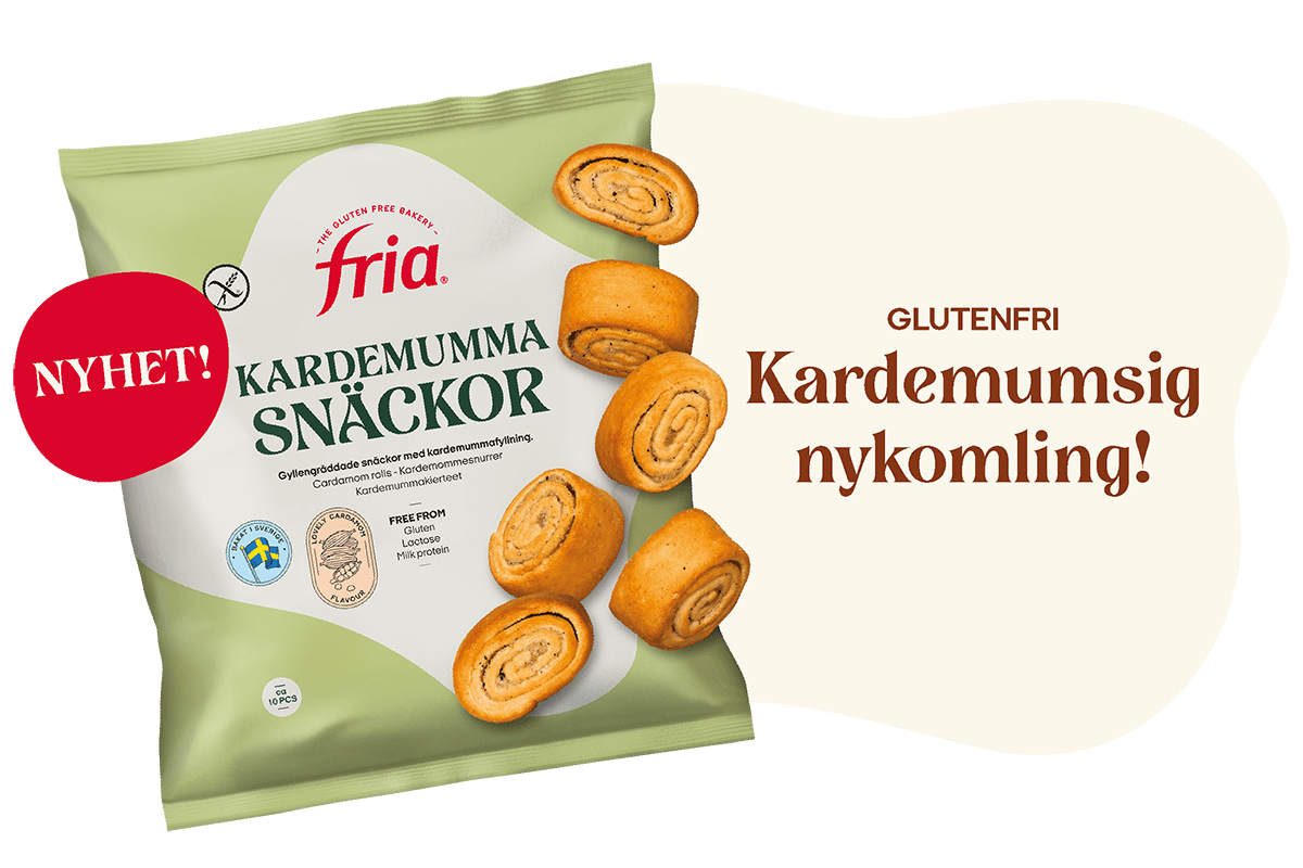 Glutenfria Kardemummasnäckor