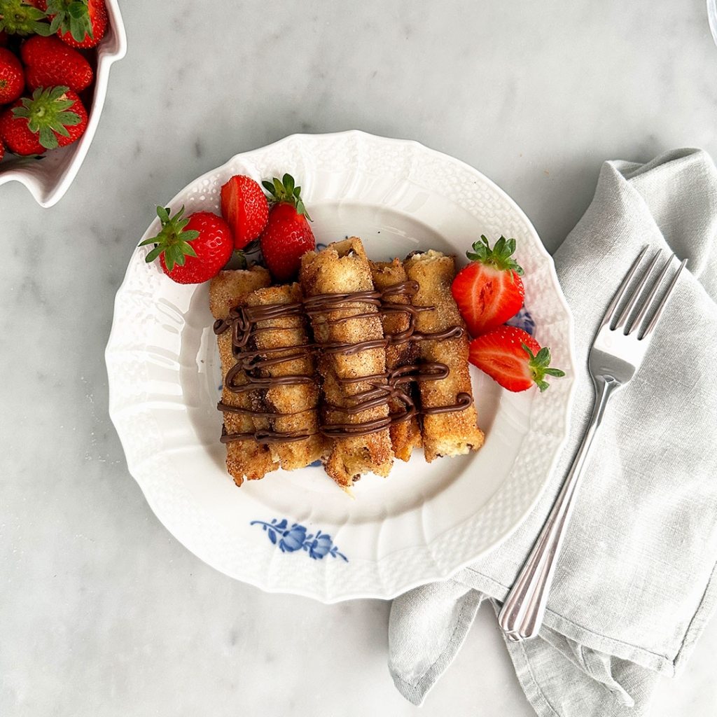 Glutenfria French Toast Roll-ups