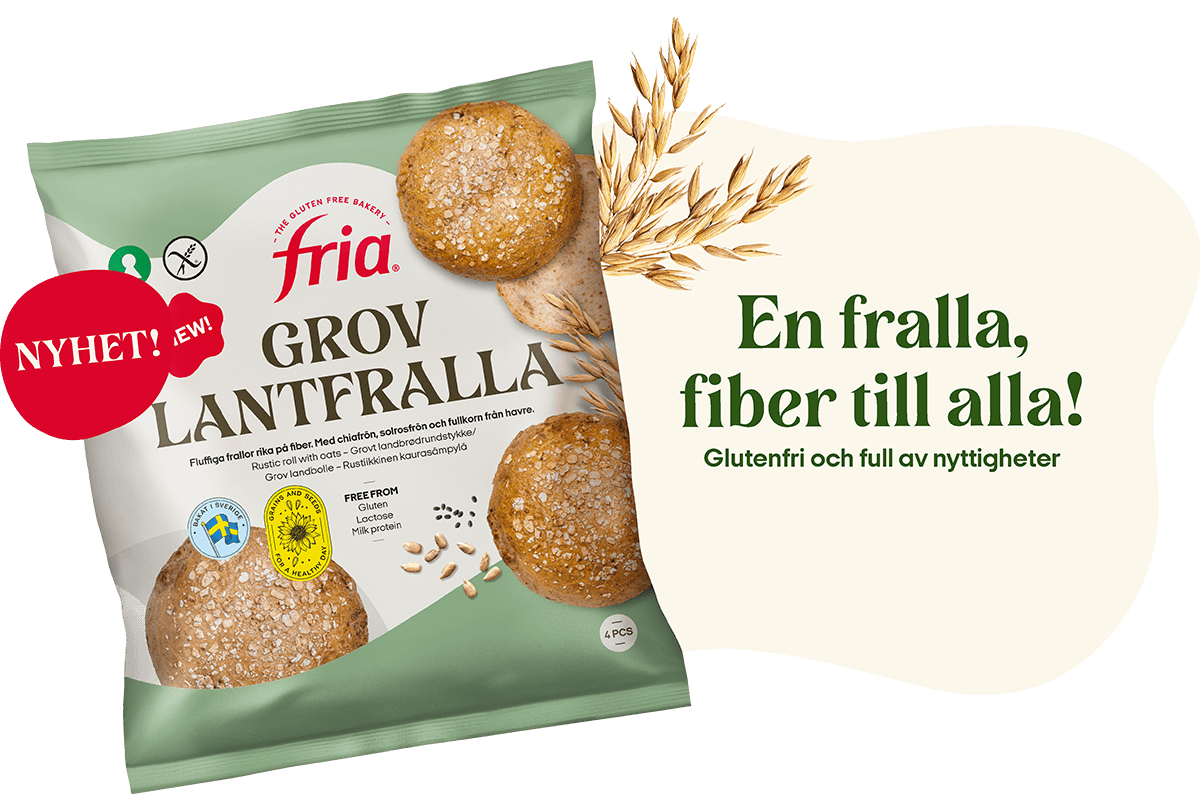 Glutenfri Grov Lantfralla