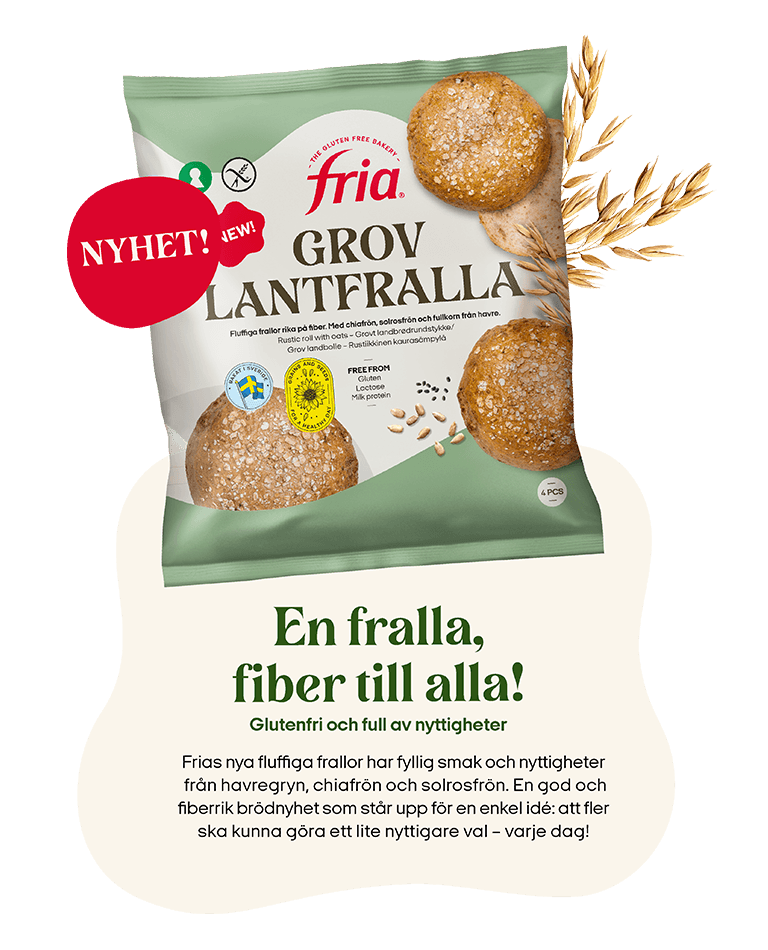 Glutenfri Grov Lantfralla